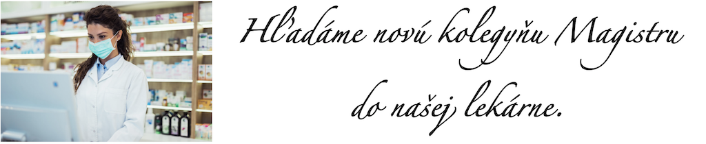 Hľadáme novú kolegyňu - magistru